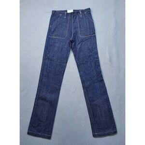Crawford Selvedge Hand Made‎ Denim Jeans Retro 50's Women 25 X 32  Fits 28 X 34"